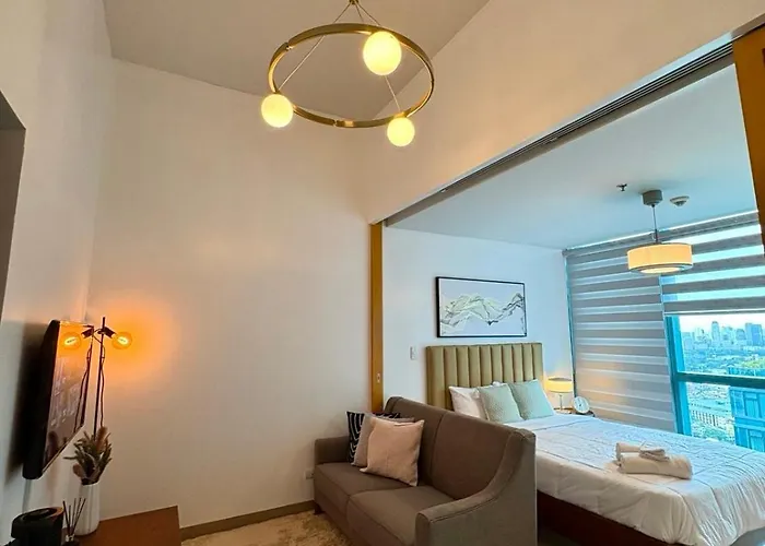 Apartment Aesthetic Modern 1br One Uptown Bgc *
